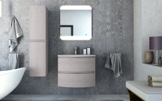 Тумба под раковину Cezares 69x55 Rovere sbiancato Vague 54847